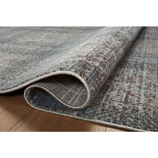 Loloi Rugs Angela Rose x Loloi Ember Denim / Charcoal 2'-3" x 3'-10" Accent Rug For Sale - Image 4 of 8