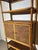 Vintage Bamboo & Rattan Shelving Cabinet For Sale - Image 4 of 6