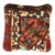 Pasargad Vintage Hand Knotted Rug Pillow For Sale
