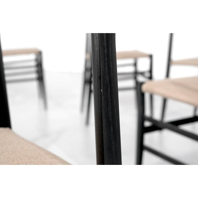 Wooden Superleggera Chairs by Gio Ponti for Cassina, Italy, 1957, Set of 10 For Sale - Image 13 of 15