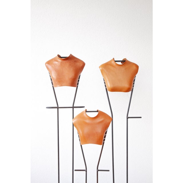 Metal Herz Family by Robert A. Wettstein for Anthologie Quartett, Germany, 1980s, Set of 3 For Sale - Image 7 of 13
