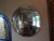 Italian Modern Fontana Arte Inspired Beveled Mirror. Stunning Italian mid century modern round beveled mirror in the...