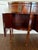 Wood 1900’s Antique English Hepplewhite Flame Mahogany Inlaid Sideboard Server Buffet For Sale - Image 7 of 9