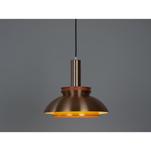 Vintage Aluminum Pendant Lamp, 1970s For Sale - Image 5 of 11
