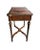 19th-Century French Louis XVI-Style Marquetry Game Table With Brass Ormolu Trim For Sale - Image 9 of 12