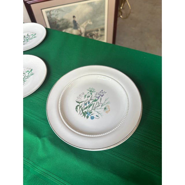 Mid-Century Modern 1970s Collection of Small Plates and Bowls With Different Flower Designs- 22 Pieces For Sale - Image 3 of 9