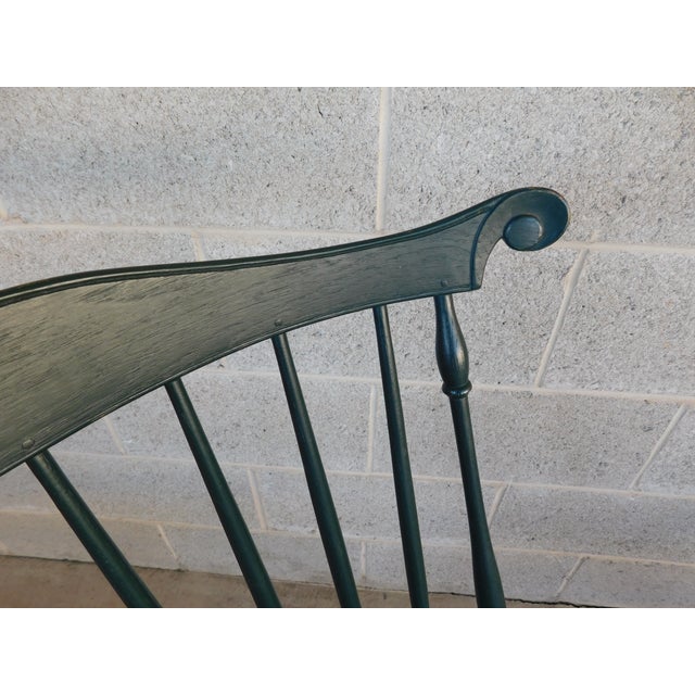 Drew Lausch Lancaster Pennsylvania Style Fan Back Windsor Side Chairs - Set of 6 For Sale - Image 17 of 18