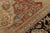 Late 18th Century Hand-Knotted Antique Mohtashem Rug in Beige Brown and Red Medallion Pattern For Sale - Image 5 of 8