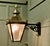 Large Brass Wall Hung Lantern Wall Light, 1960s For Sale - Image 4 of 6