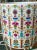 Rare European Folk Art pattern on this cup. This is by the designer Kurt Hammer . Beautiful pattern of colors in gold,...