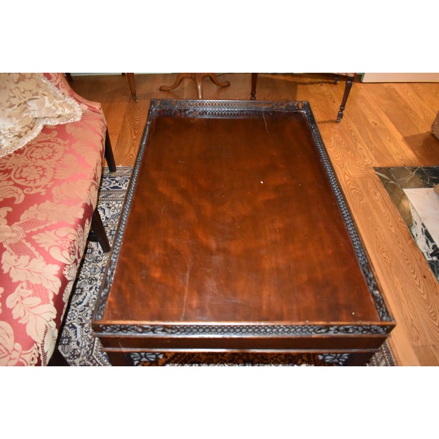 Late 18th Century Late 18th Century George III Mahogany Silver Table For Sale - Image 5 of 8