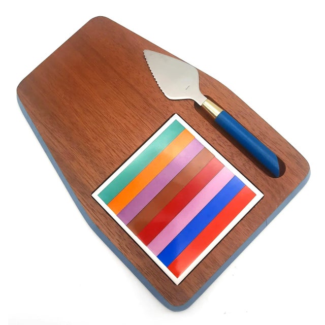 1960s Imperial International "San Remo" Hostess Cheese Tray For Sale - Image 12 of 12