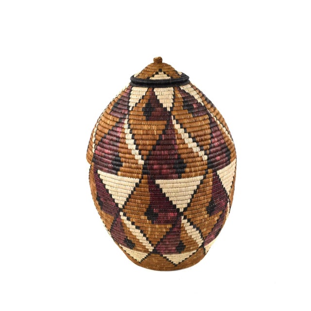 2020s Contemporary Zulu Beer Basket For Sale - Image 4 of 8