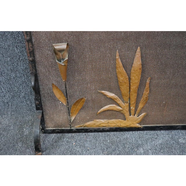 Arts & Crafts Fireplace Screen For Sale In Philadelphia - Image 6 of 12