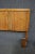 Mid Century Oak Herringbone Design Queen Size Headboard For Sale - Image 4 of 5