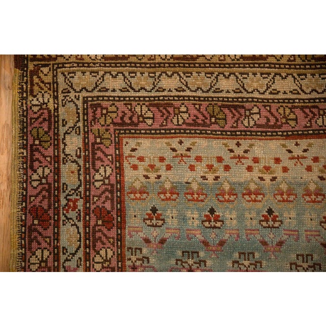 Vintage Distressed Karabagh Rug Runner - 3'5" x 12'5" For Sale - Image 11 of 12