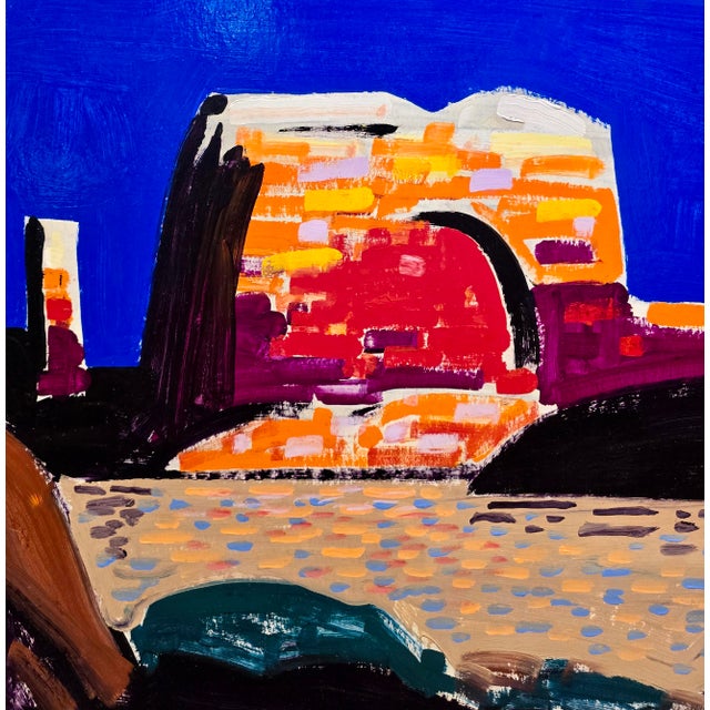 Conrad Buff — Rainbow Mesa Desert Mountain Landscape - Oil Painting For Sale In Los Angeles - Image 6 of 10