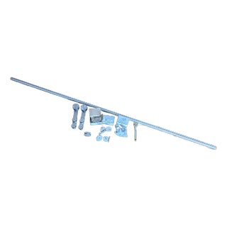 For Custom Glass Door, Modern Brushed Chrome Hardware For Sale