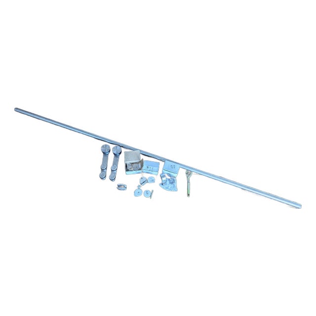 For Custom Glass Door, Modern Brushed Chrome Hardware, Pic Assembled For Sale