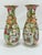 Late 19th Century Pair, Chinese Export Rose Medallion Porcelain Vases With Gilt Dragon Handles For Sale - Image 5 of 9