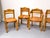 Brown Pine Dining Chairs in the style of Rainer Daumiller, 1970s, Set of 6 For Sale - Image 8 of 18
