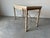 Vintage Organic Modern Fuax- Coral Stone and Metal Base Desk/ Sold For Sale - Image 10 of 12