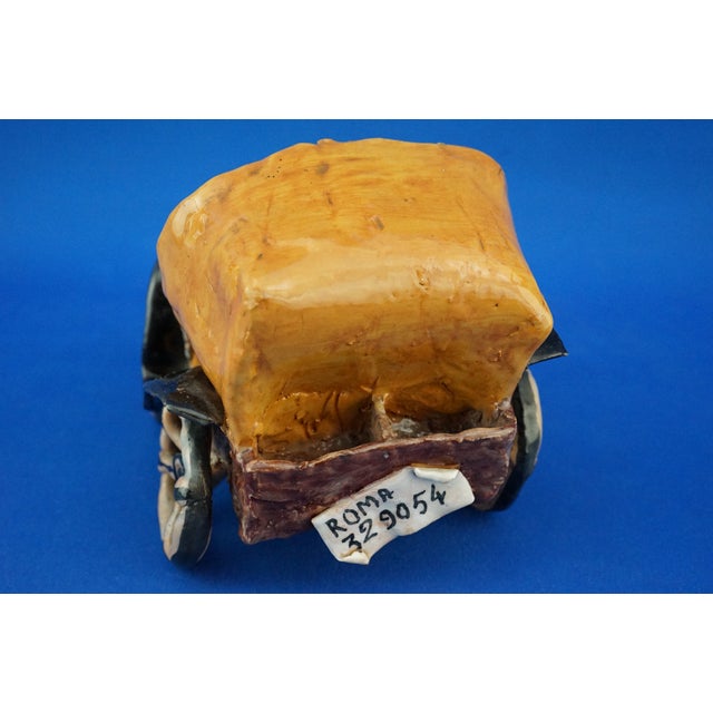 Ceramic Car by Signorelli, Rome, Italy, 1940s For Sale - Image 6 of 18