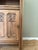 French Art Deco Carved Walnut Pedestal Cabinet, 1930s For Sale - Image 15 of 17