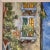 Textile Small Vintage Oil on Canvas Venice For Sale - Image 7 of 10
