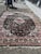 Vintage 1970s Chinese Silk Rug, Floral Medallion, Green Field, 8'10" X 11'11" (247cm X 363cm) For Sale - Image 10 of 10
