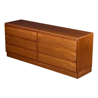 Six Drawer Teak Dresser by Nils Jonsson for Tørring Møbelfabrik For Sale
