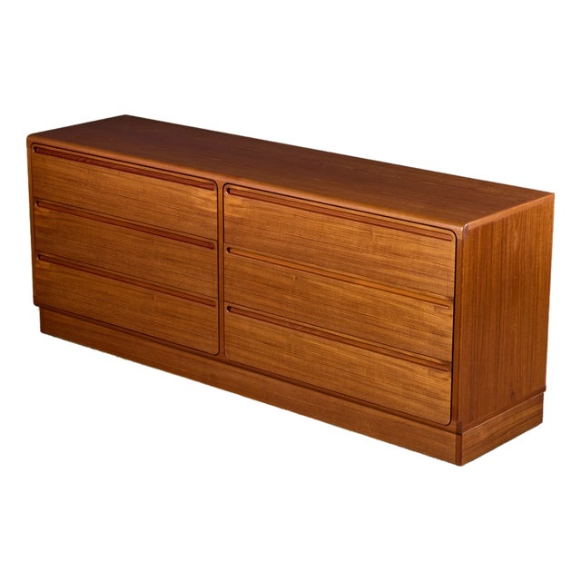 Six Drawer Teak Dresser by Nils Jonsson for Tørring Møbelfabrik For Sale