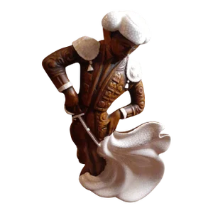 Mid-Century Modern Treasure Craft Ceramic Bullfighter Matador Figurine