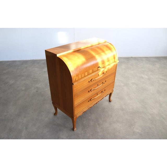 Vintage Secretary Desk, 1960s For Sale - Image 4 of 10