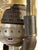 Wood Vintage Mid-Century Teak and Stone Table Lamp With Underwriters Laboratories Label For Sale - Image 7 of 7