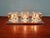 1970s Ice Cube Triple Wall Light in Chromed Metal and Glass from Peill & Putzler, 1970 For Sale - Image 5 of 18