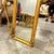 French Style Gold Floor Mirror in Gold Leaf For Sale In Miami - Image 6 of 7