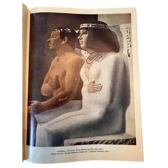 Textile 1960s History of Art by H. W. Janson Hardbound 11th Printing May 1967 For Sale - Image 7 of 12