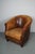 Vintage Dutch Cognac Colored Leather Club Chair For Sale - Image 15 of 16