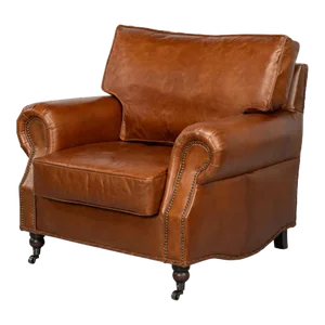 Leather Club Chair