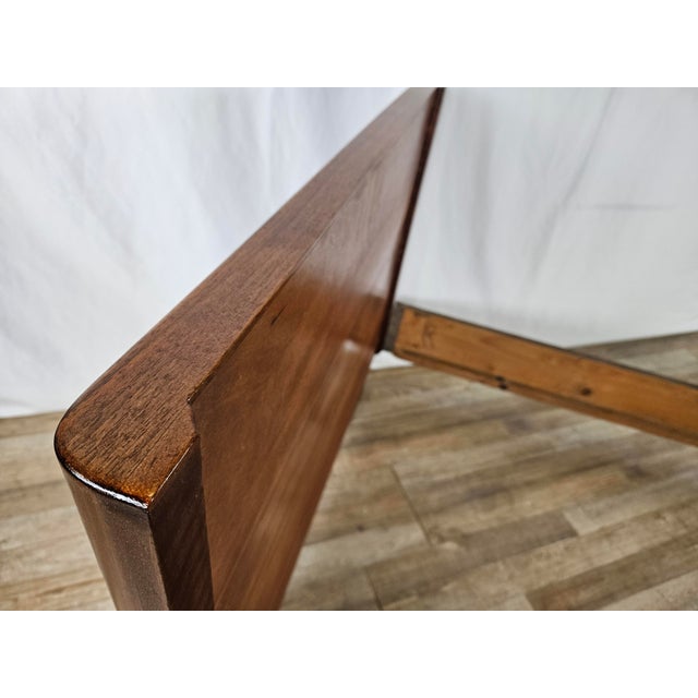 Art Deco Walnut Bed, 1940 For Sale - Image 3 of 18