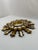 Mid 20th Century Mid 20th Century 12" French Giltwood Sunburst Mirror With Mirror Inlays For Sale - Image 5 of 17