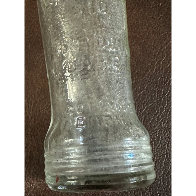 Vintage 1940s Liberty Aid Soft Drink Base Small Glass Bottle For Sale In Orlando - Image 6 of 11