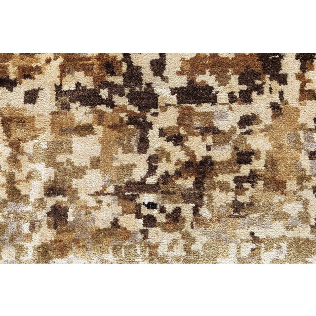 Textile Element Abstract Modern Wool Rug by Doris Leslie Blau For Sale - Image 7 of 9