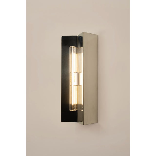Metal Arrow Applique S Wall Light without Diffuser by Violaine d'Harcourt For Sale - Image 7 of 9