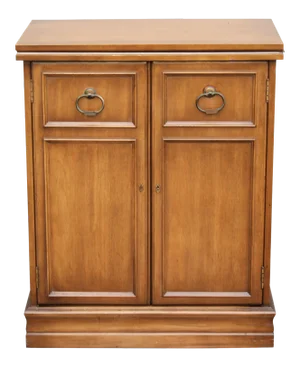 1950s Traditional Style Fully Compartmentalized Dry Bar