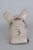 Mid 20th Century Miniature Ceramic Pig Figurine Hand Painted Mid Century Folk Art Style 4976b For Sale - Image 5 of 9
