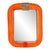 Orange Ambertorchon Murano Glass Picture Frame by Simoeng For Sale - Image 8 of 8
