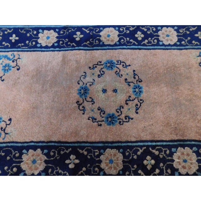 Antique Chinese Art Deco Rug For Sale - Image 15 of 18