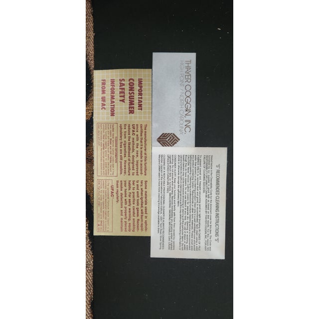 This is a beautiful Thayer Coggin chaise lounge that we purchased 25 years ago from the original owner. My wife loved the...